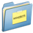Blue Documents Icon 48x48 png